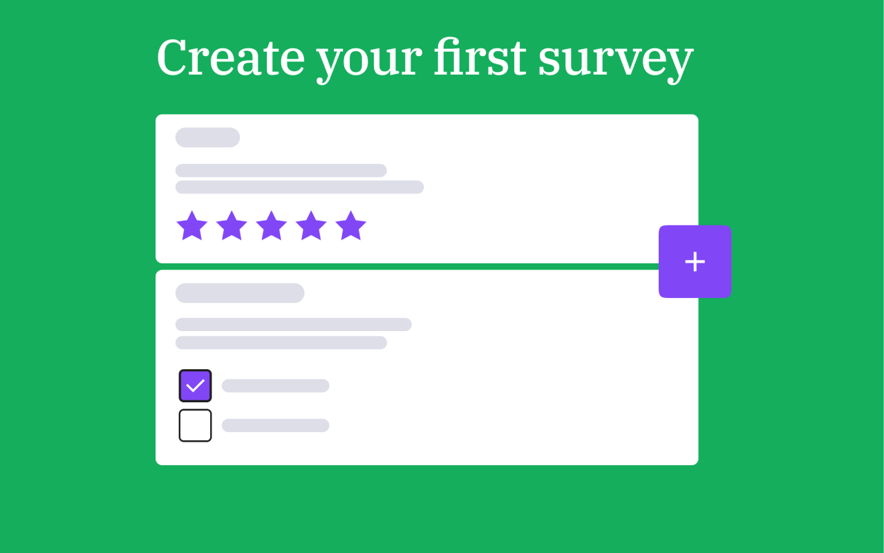 How to Create Your First Survey